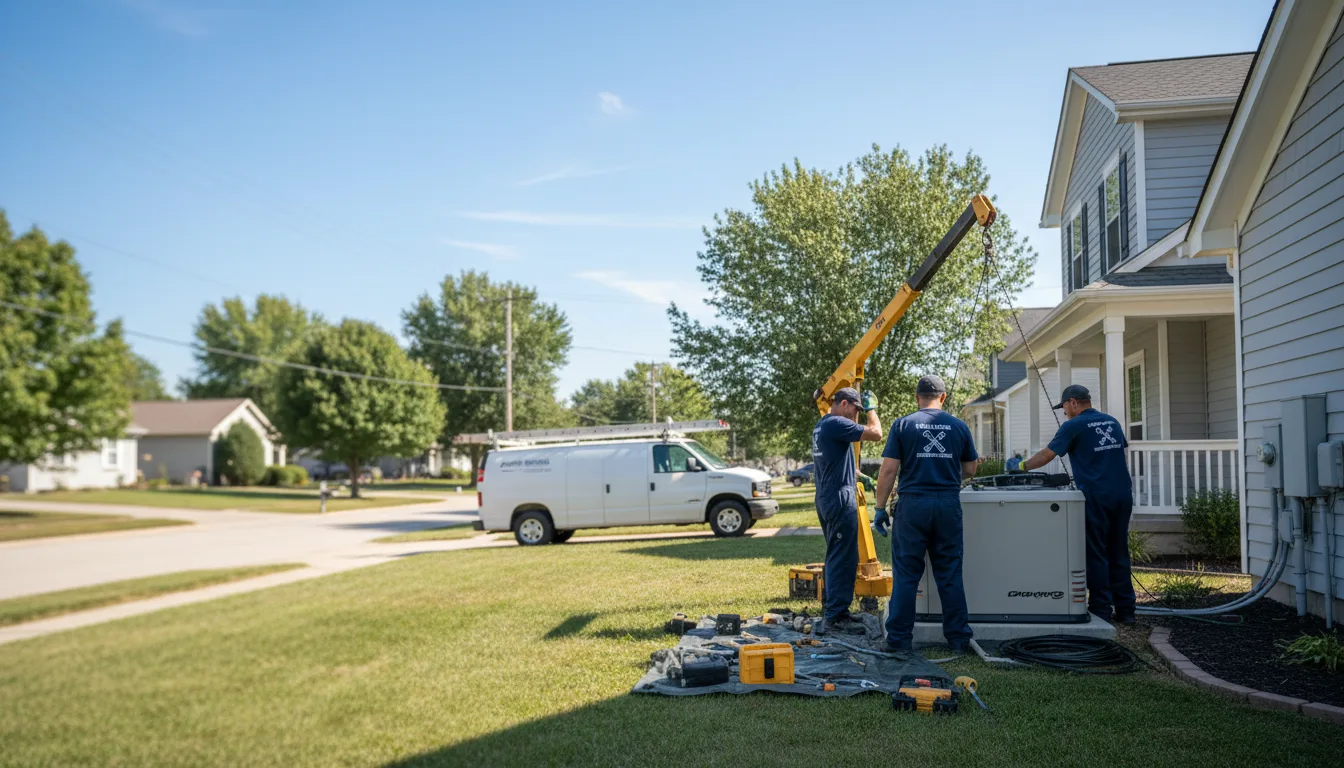 Generator Installation in Huntington Woods, MI near me